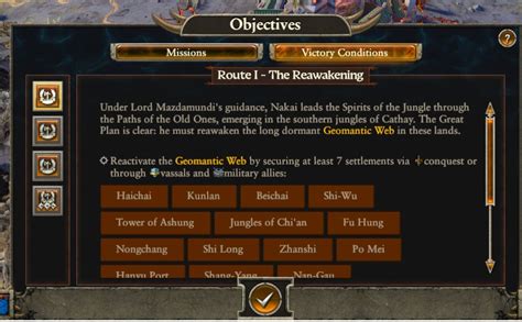 New Victory conditions for WH3 : r/totalwar .